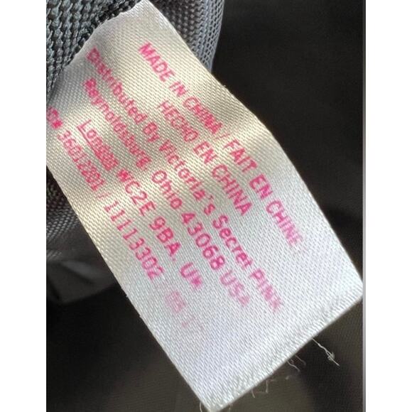 Chic Victoria’s Secret PINK Campus Backpack and Silver Tote Bag Set - Picture 12 of 12